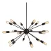 Люстра Azzardo ORBIT black AZ1657