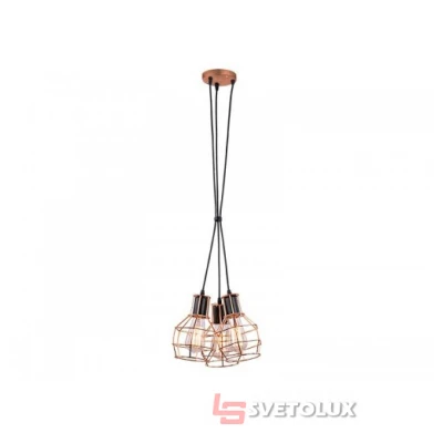 Подвесной светильник Azzardo CARRON 3 COPPER AZ1660