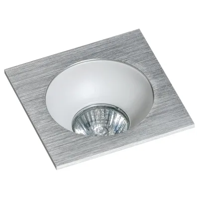 Точечный светильник Azzardo HUGO 1 DOWNLIGHT aluminium (без рефлектора) AZ1733