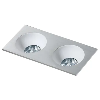 Точечный светильник Azzardo HUGO 2 DOWNLIGHT aluminium (без рефлектора) AZ1737