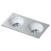 Точечный светильник Azzardo HUGO 2 DOWNLIGHT aluminium (без рефлектора) AZ1737