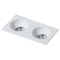 Точечный светильник Azzardo hugo 2 downlight white AZ1739