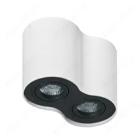 Точечный светильник Azzardo bross 2 white-black AZ1753 Точечный светильник Azzardo bross 2 white-black AZ1753