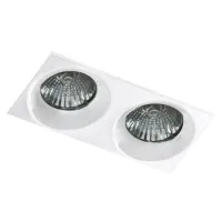 Точечный светильник Azzardo ivo square 2 white AZ1826