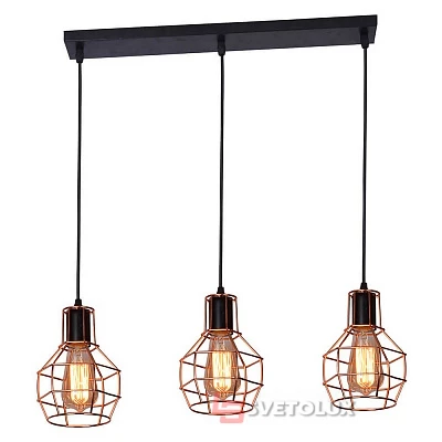 Подвесной светильник Azzardo CARRON 3 LINE COPPER AZ2141
