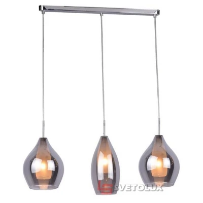 Подвесной светильник Azzardo AMBER MILANO 3 chrome AZ2149