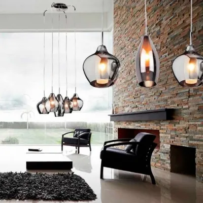 Подвесной светильник Azzardo AMBER MILANO 3 chrome AZ2149