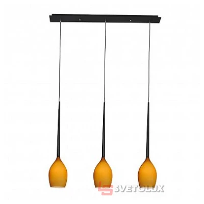 Подвесной светильник Azzardo IZZA 3 MATT AMBER AZ2322