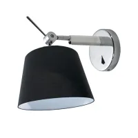Бра Azzardo zyta wall xs alu/bk AZ2413 Бра Azzardo zyta wall xs alu/bk AZ2413