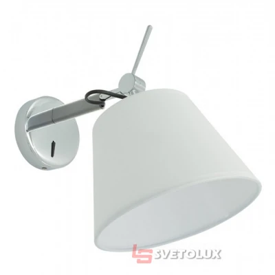 Бра Azzardo zyta wall xs alu/wh AZ2414