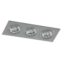 Точковий світильник Azzardo CARO 3 square aluminium AZ2441
