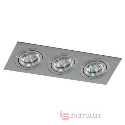 Точковий світильник Azzardo CARO 3 square aluminium AZ2441