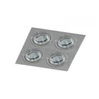 Точечный светильник Azzardo CARO 4 square aluminium AZ2444 Точечный светильник Azzardo CARO 4 square aluminium AZ2444