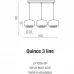 Подвесной светильник Azzardo QUINCE 3 LINE AZ2455