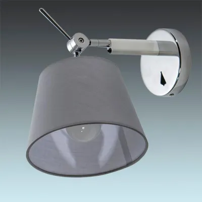 Бра Azzardo zyta wall xs alu/gr AZ2479