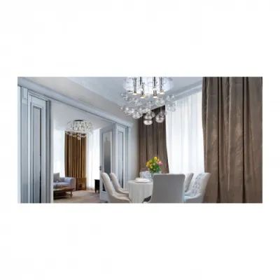 Люстра Azzardo LUVIA 80 chrome AZ2542