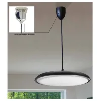 люстра Azzardo SATURNIA 40 3000K black AZ2753