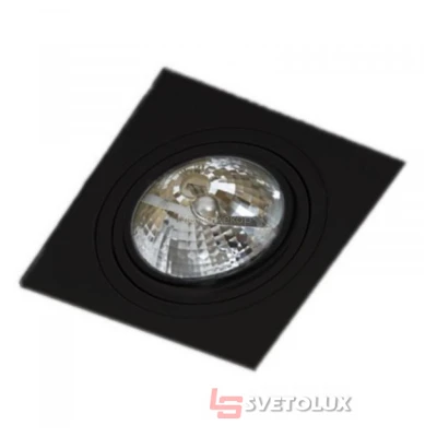 Точечный светильник Azzardo siro 1 (black/black) AZ2805