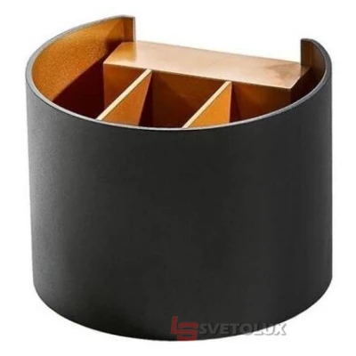 Бра Azzardo leticia 2 (black/gold) AZ2815