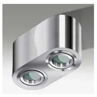 Точечный светильник Azzardo BRANT 2 IP44 chrome AZ2817