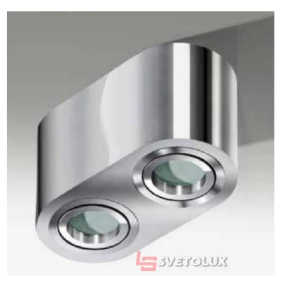 Точковий світильник Azzardo BRANT 2 IP44 chrome AZ2817