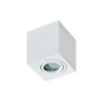 Точечный светильник Azzardo brant square ip44 (white) AZ2822 Точечный светильник Azzardo brant square ip44 (white) AZ2822