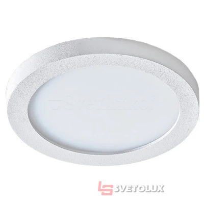 Точечный светильник Azzardo slim 9 round 4000k ip44 (white) AZ2832