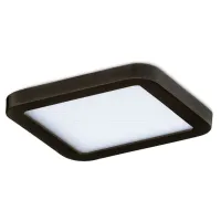 Точечный светильник Azzardo SLIM 9 square 3000K IP44 black AZ2833