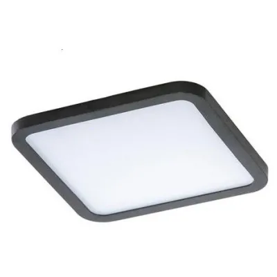 Точечный светильник Azzardo SLIM 15 square 3000K IP44 black AZ2836