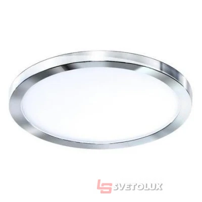 Точковий світильник Azzardo slim 15 round 3000k ip44 (chrome) AZ2838