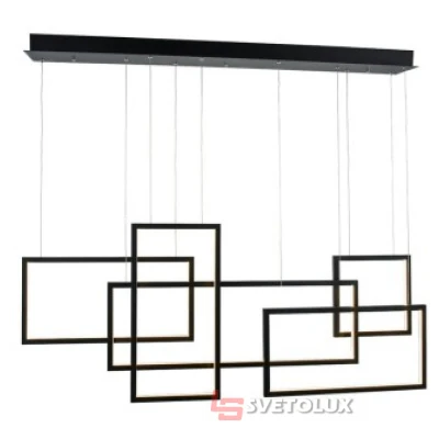 Люстра Azzardo QUADRATUS black AZ2850