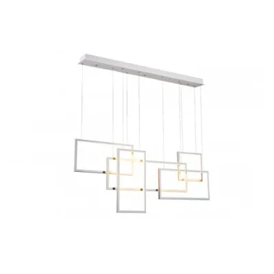 Люстра Azzardo quadratus (white) AZ2851