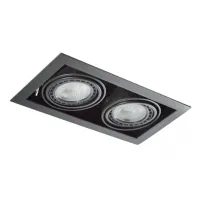 Точечный светильник Azzardo NOVA 2 blackblack AZ2875 Точечный светильник Azzardo NOVA 2 blackblack AZ2875