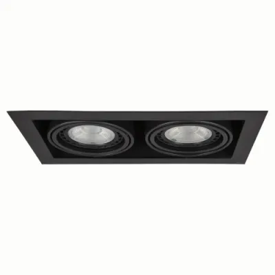 Точковий світильник Azzardo NOVA 2 blackblack AZ2875 Точковий світильник Azzardo NOVA 2 blackblack AZ2875