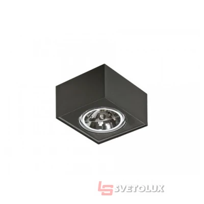 Точечный светильник Azzardo PAULO 1 12V blackblack AZ2880