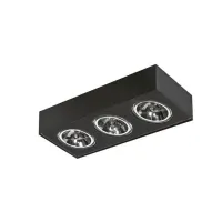 Точечный светильник Azzardo PAULO 3 12V blackblack AZ2886 Точечный светильник Azzardo PAULO 3 12V blackblack AZ2886