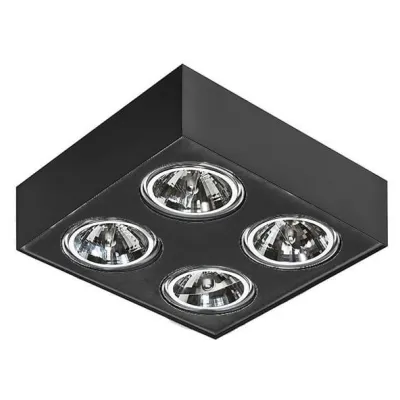 Точечный светильник Azzardo PAULO 4 12V blackblack AZ2888 Точечный светильник Azzardo PAULO 4 12V blackblack AZ2888