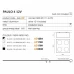 Точечный светильник Azzardo PAULO 4 12V blackblack AZ2888 Точечный светильник Azzardo PAULO 4 12V blackblack AZ2888
