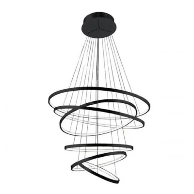 Люстра Azzardo WHEEL 6 LONG DIMM black AZ2923