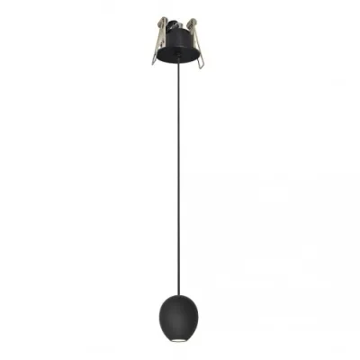 Подвесной светильник Azzardo OVUM 1 pendant DOWNLIGHT black AZ3096 Подвесной светильник Azzardo OVUM 1 pendant DOWNLIGHT black AZ3096