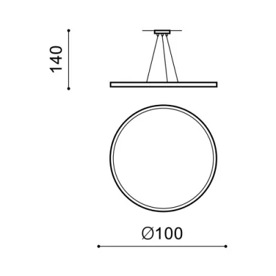 Подвесной светильник Azzardo Cream 100 pendant Smart AZ3290 Подвесной светильник Azzardo Cream 100 pendant Smart AZ3290