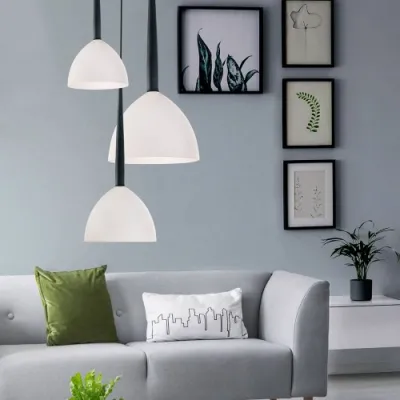Подвесной светильник Azzardo ELIZA 1 black AZ3334