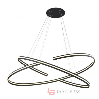 Люстра Azzardo ALESSIA XL black AZ3356
