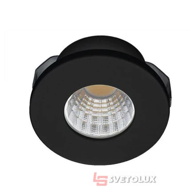 Точечный светильник Azzardo fill 5w r 4000k (black) AZ3382