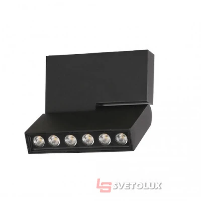 Точечный светильник Azzardo LEON 5 black AZ3489
