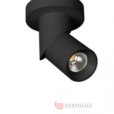 Точечный светильник Azzardo SANTOS EXPOSED ROUND black AZ3509