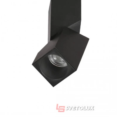 Точечный светильник Azzardo SANTOS square black AZ3523