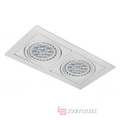 Точечный светильник Azzardo verdi 2 (white) AZ3528