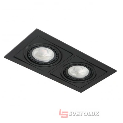Точковий світильник Azzardo VERDI 2 black AZ3529