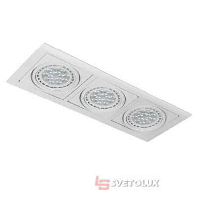 Точечный светильник Azzardo verdi 3 (white) AZ3530